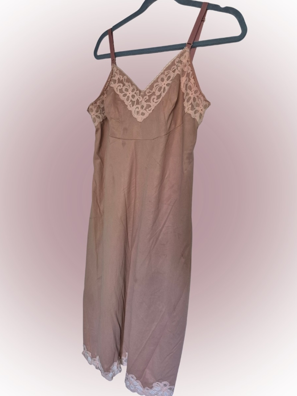 Vintage Blush Pink Slip